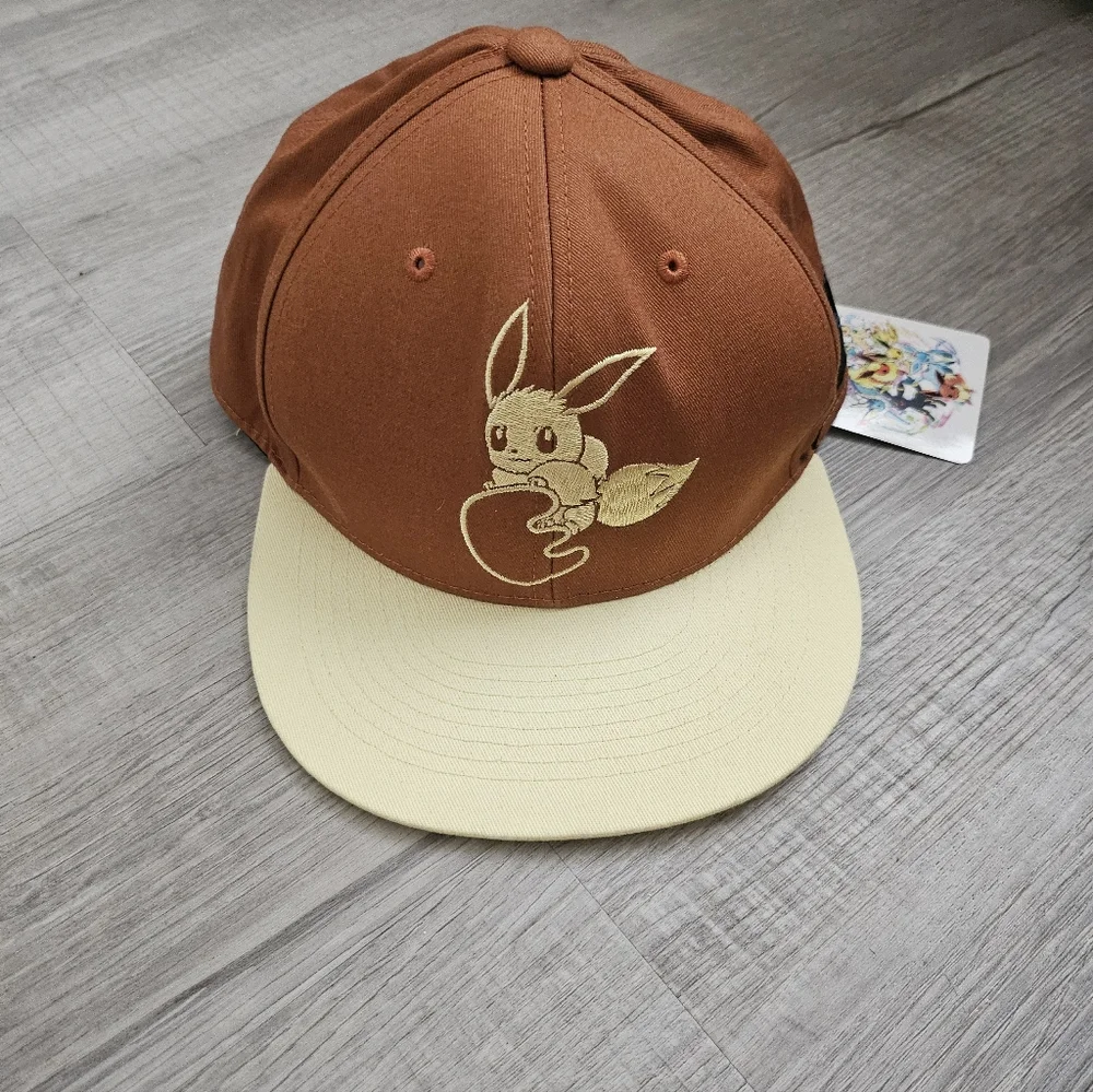 Pokemon Eevee Collection Colorful EV Eevee Cap Pokémon center Limited 2017